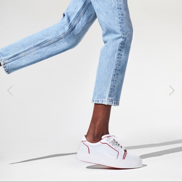 Christian Louboutin Shoes - Christian Louboutin Vieirissima Leather Sneaker